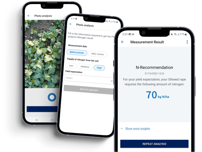 Atfarm N-Photo Analysis on a Mobile Phone 