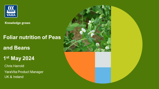 Cover of Beans and Peas webinar 